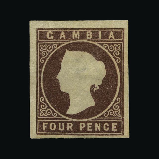 Lot 10502 - gambia 1869-72 - UPA UPA Auction UPA 92 Lot 10502 - gambia 1869-72 - UPA UPA Auction UPA 92