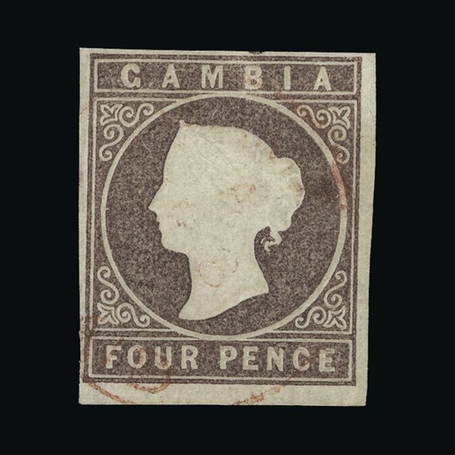 Lot 10506 - gambia 1874 - UPA UPA Auction UPA 92 Lot 10506 - gambia 1874 - UPA UPA Auction UPA 92