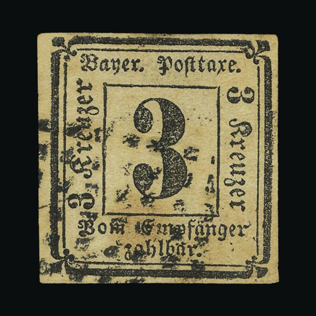 Lot 10781 - german states - bavaria 1862 - UPA UPA Auction UPA 92 Lot 10781 - german states - bavaria 1862 - UPA UPA Auction UPA 92