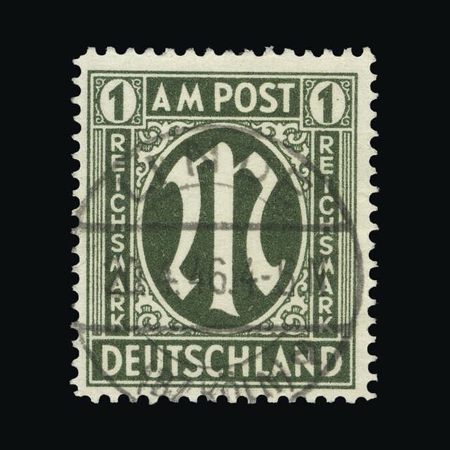 Lot 10925 - Germany - Allied Occupation - British and American Zones 1945-46 - UPA UPA Auction UPA 92 Lot 10925 - Germany - Allied Occupation - British and American Zones 1945-46 - UPA UPA Auction UPA 92