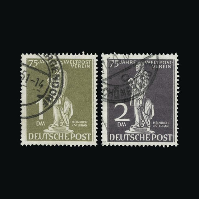 Lot 10985 - germany - west berlin 1949 - UPA UPA Auction UPA 92 Lot 10985 - germany - west berlin 1949 - UPA UPA Auction UPA 92