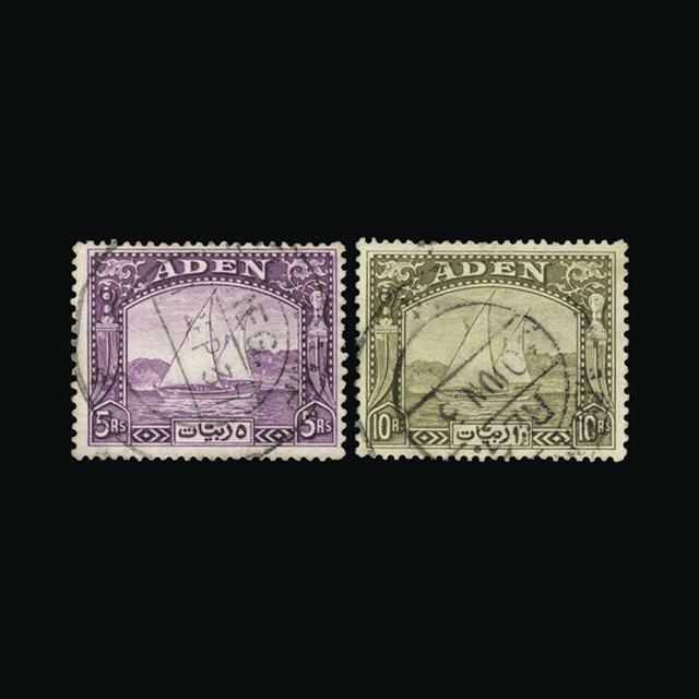 Lot 110 - aden 1937 -  UPA UPA Auction UPA 92