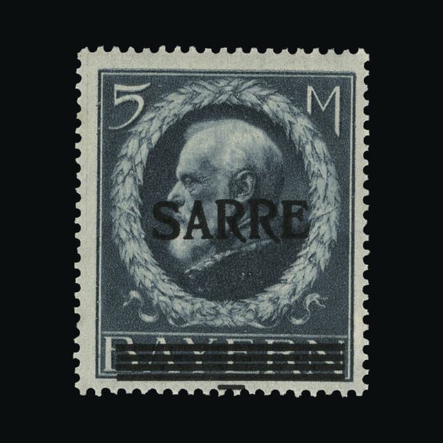 Lot 11012 - germany - saar 1920 -  UPA UPA Auction UPA 92