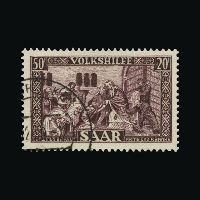 Lot 11028 - germany - saar 1950 -  UPA UPA Auction UPA 92