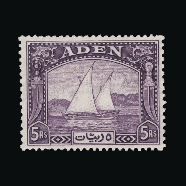 Lot 115 - aden 1937 -  UPA UPA Auction UPA 92