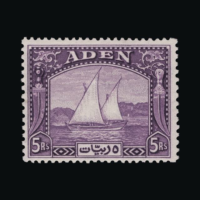 Lot 119 - aden 1937 -  UPA UPA Auction UPA 92