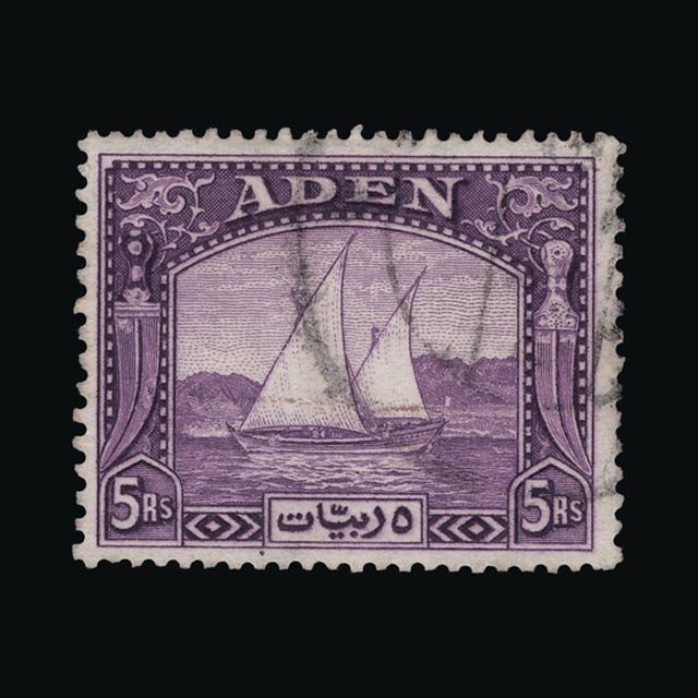 Lot 121 - aden 1937 -  UPA UPA Auction UPA 92