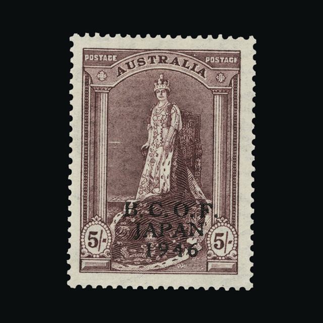 Lot 1527 - Australia - BCOF 1947 - UPA UPA Auction UPA 92 Lot 1527 - Australia - BCOF 1947 - UPA UPA Auction UPA 92