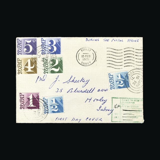 Lot 15409 - Great Britain - Postage Dues 1971 -  UPA UPA Auction UPA 92