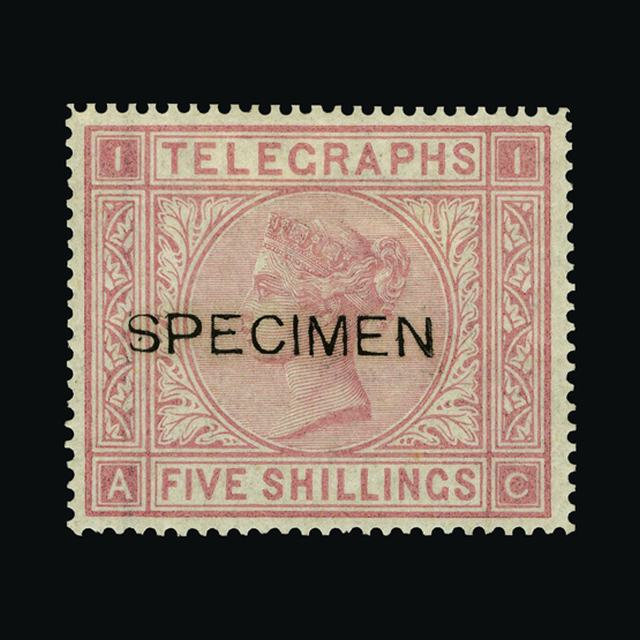 Lot 15507 - Great Britain - Telegraphs 1876-81 -  UPA UPA Auction UPA 92