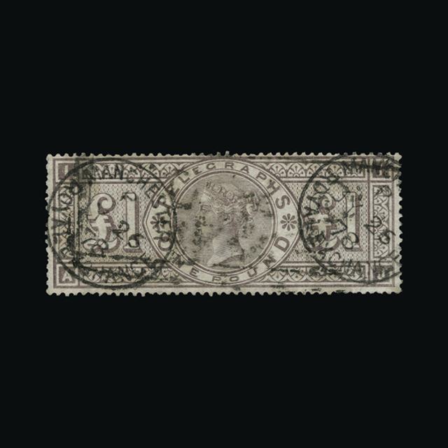 Lot 15508 - Great Britain - Telegraphs 1876-81 -  UPA UPA Auction UPA 92