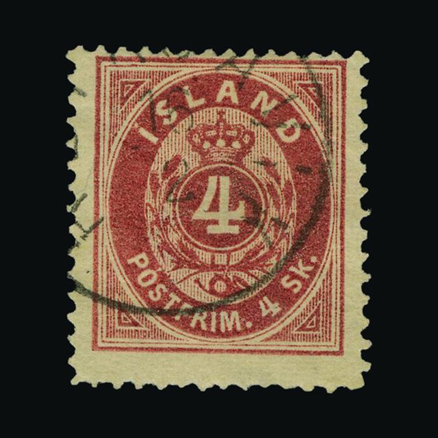 Lot 16848 - Iceland 1873 -  UPA UPA Auction UPA 92