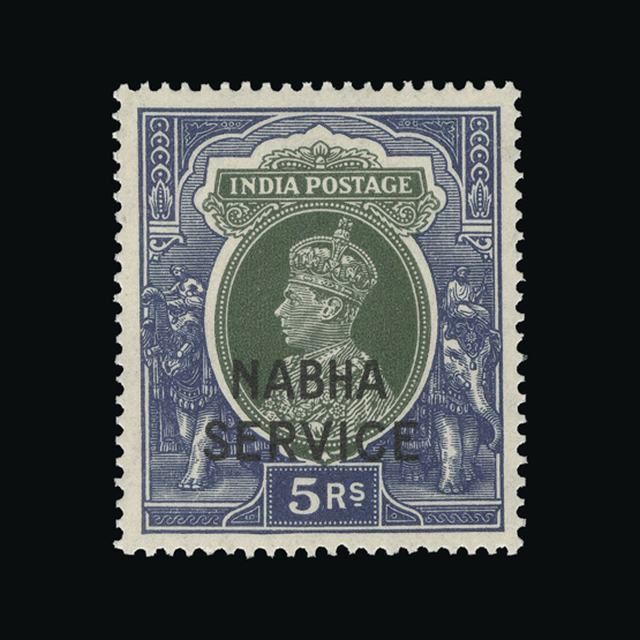 Lot 17284 - India - States - Nabha 1942 -  UPA UPA Auction UPA 92