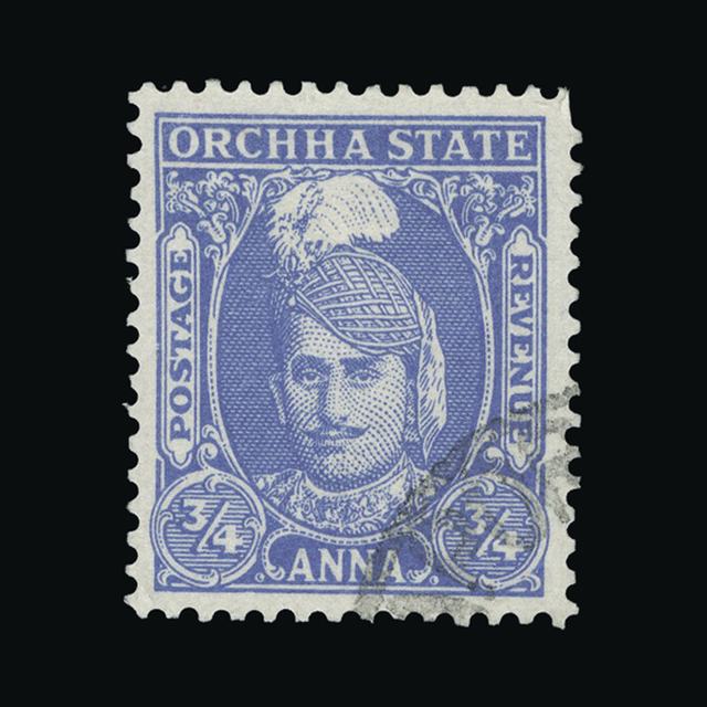 Lot 17288 - India - States - Orchha 1939 -  UPA UPA Auction UPA 92