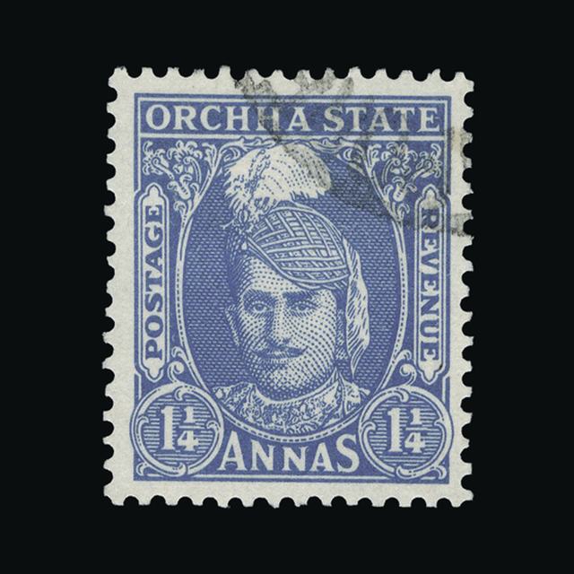 Lot 17289 - India - States - Orchha 1939 -  UPA UPA Auction UPA 92