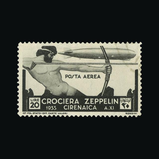 Lot 17679 - Italy - Colonies - Cyrenaica 1933 - UPA UPA Auction UPA 92 Lot 17679 - Italy - Colonies - Cyrenaica 1933 - UPA UPA Auction UPA 92