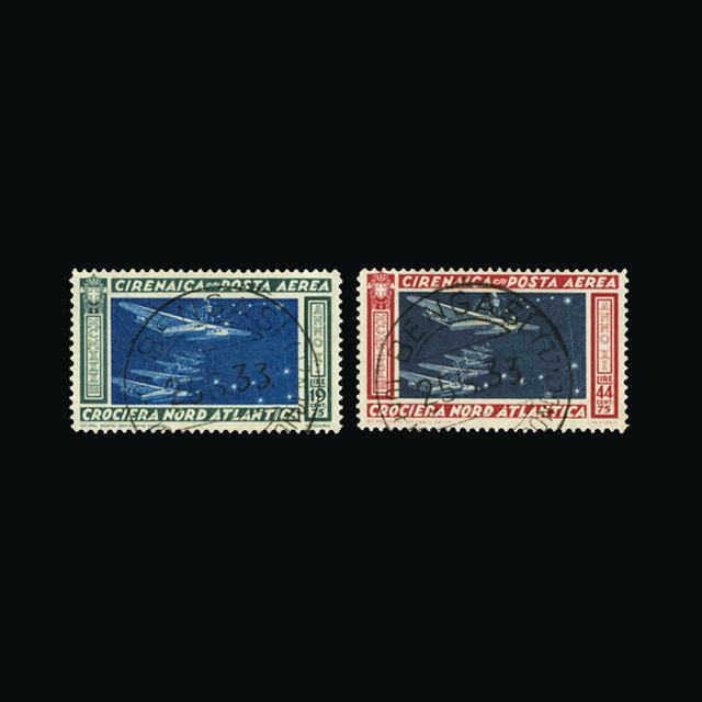 Lot 17680 - Italy - Colonies - Cyrenaica 1933 - UPA UPA Auction UPA 92 Lot 17680 - Italy - Colonies - Cyrenaica 1933 - UPA UPA Auction UPA 92