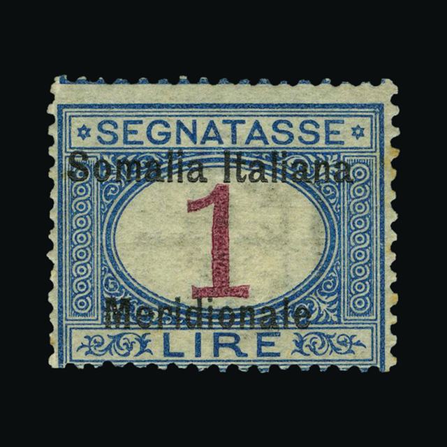 Lot 17790 - Italy - Colonies - Somalia 1906 - UPA UPA Auction UPA 92 Lot 17790 - Italy - Colonies - Somalia 1906 - UPA UPA Auction UPA 92