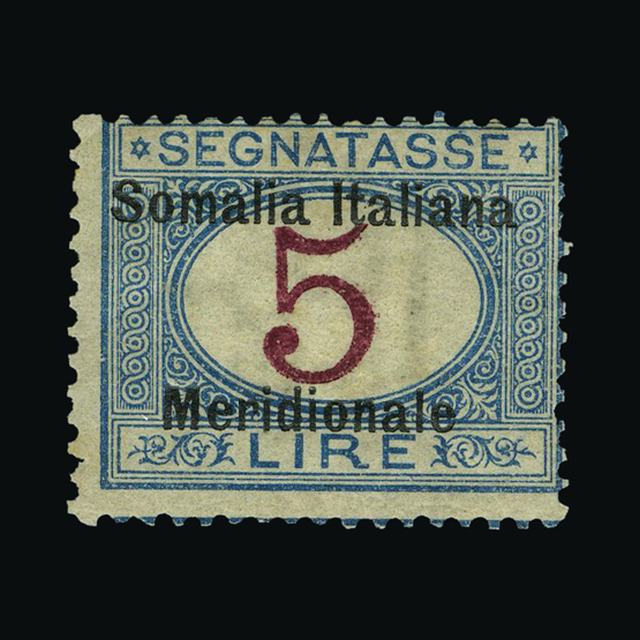 Lot 17792 - Italy - Colonies - Somalia 1906 - UPA UPA Auction UPA 92 Lot 17792 - Italy - Colonies - Somalia 1906 - UPA UPA Auction UPA 92