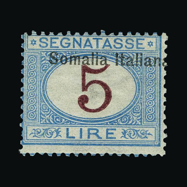 Lot 17803 - Italy - Colonies - Somalia 1909-20 - UPA UPA Auction UPA 92 Lot 17803 - Italy - Colonies - Somalia 1909-20 - UPA UPA Auction UPA 92