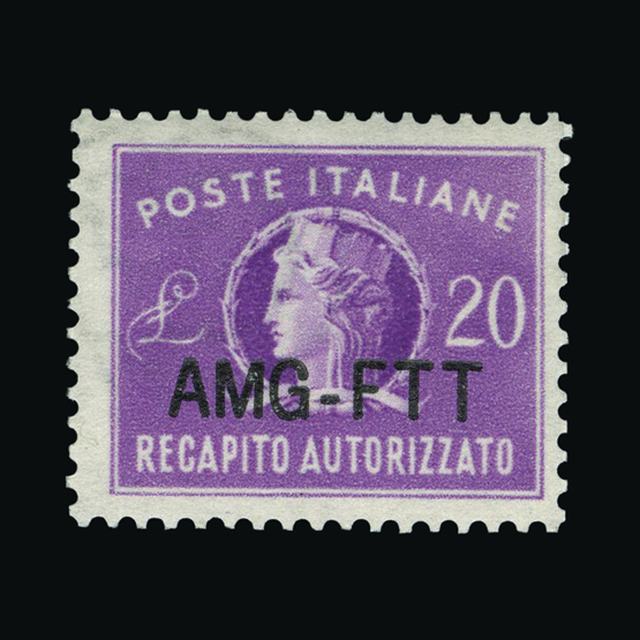 Lot 17870 - Italy - Colonies - Trieste 1954 -  UPA UPA Auction UPA 92