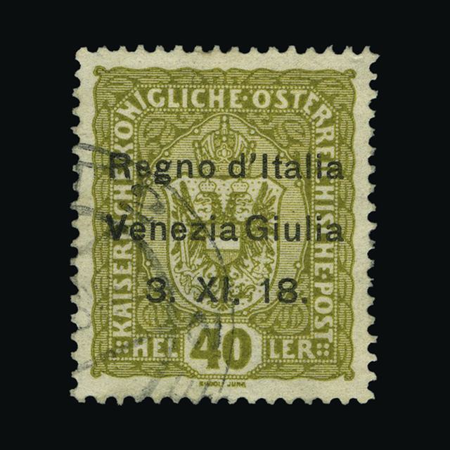 Lot 17923 - Italy - Colonies - Venezia Giulia 1918 - UPA UPA Auction UPA 92 Lot 17923 - Italy - Colonies - Venezia Giulia 1918 - UPA UPA Auction UPA 92