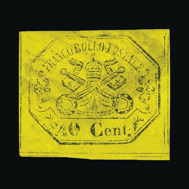 Lot 18071 - Italy - States - Papal States 1867 - UPA UPA Auction UPA 92 Lot 18071 - Italy - States - Papal States 1867 - UPA UPA Auction UPA 92