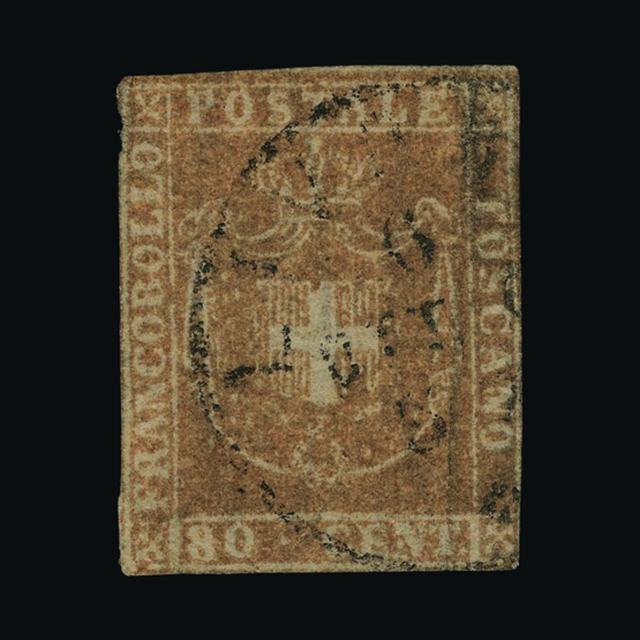 Lot 18076 - Italy - States - Tuscany 1860 - UPA UPA Auction UPA 92 Lot 18076 - Italy - States - Tuscany 1860 - UPA UPA Auction UPA 92