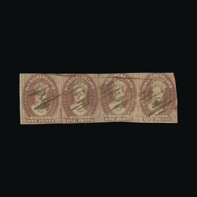 Lot 1881 - Australia - States - Tasmania 1857 - UPA UPA Auction UPA 92 Lot 1881 - Australia - States - Tasmania 1857 - UPA UPA Auction UPA 92