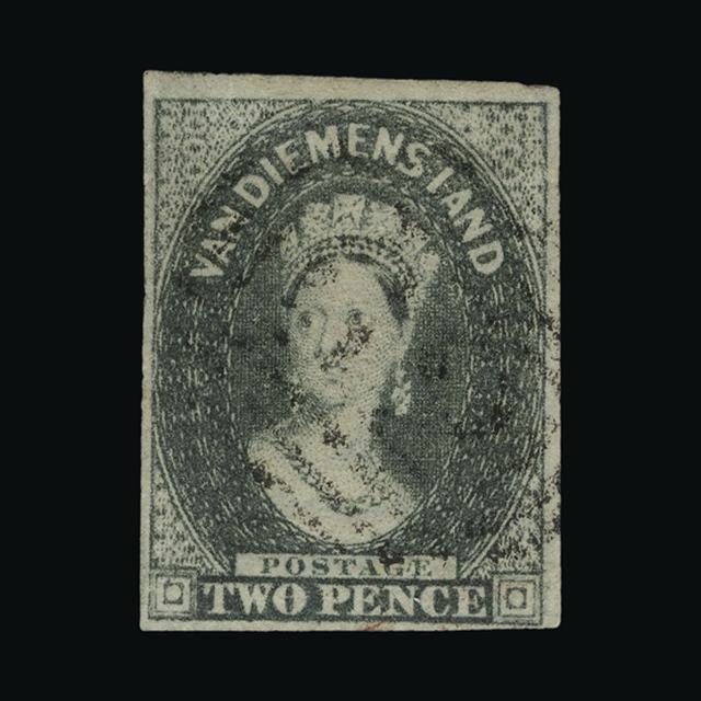 Lot 1882 - Australia - States - Tasmania 1857 - UPA UPA Auction UPA 92 Lot 1882 - Australia - States - Tasmania 1857 - UPA UPA Auction UPA 92