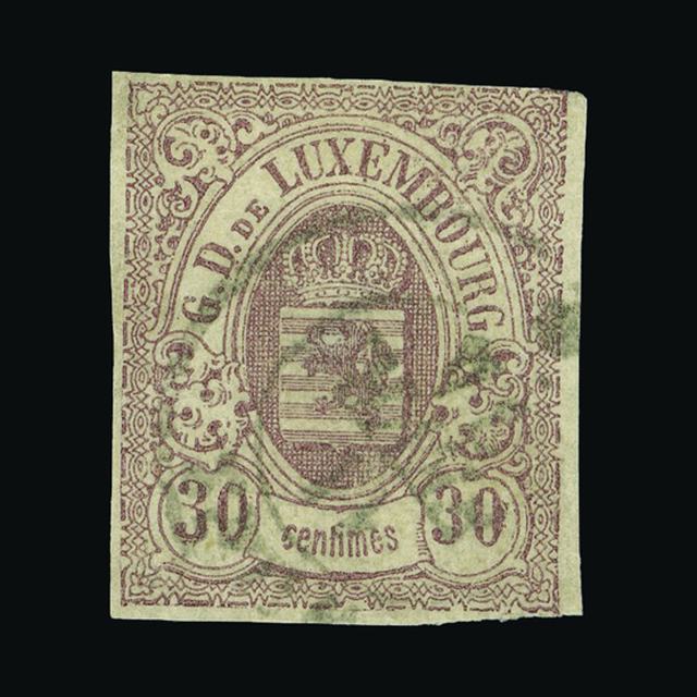 Lot 19823 - Luxembourg 1859-63 - UPA UPA Auction UPA 92 Lot 19823 - Luxembourg 1859-63 - UPA UPA Auction UPA 92