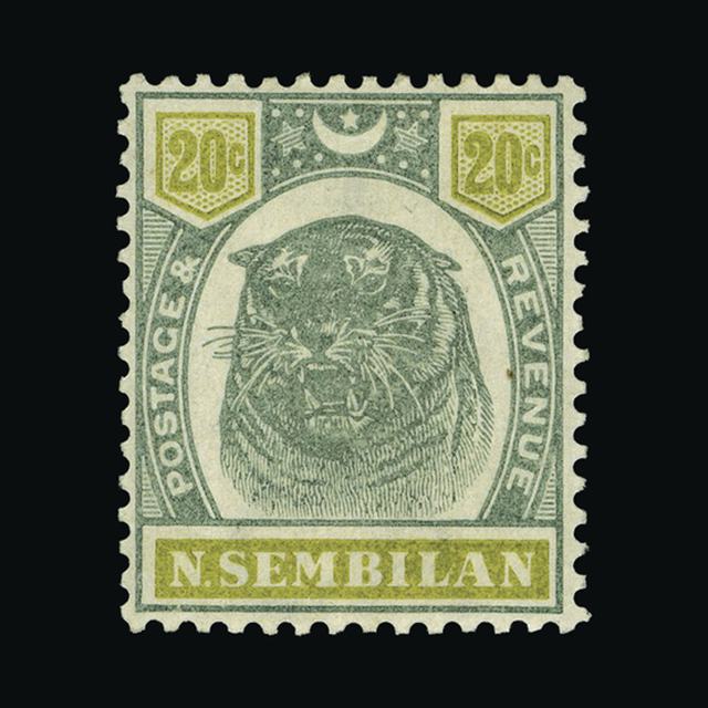Lot 20384 - Malaya - Negri Sembilan 1895 - UPA UPA Auction UPA 92 Lot 20384 - Malaya - Negri Sembilan 1895 - UPA UPA Auction UPA 92