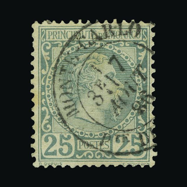 Lot 21835 - Monaco 1885 -  UPA UPA Auction UPA 92