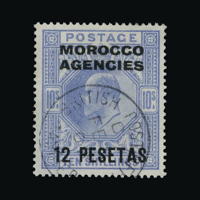 Lot 22329 - Morocco Agencies - Spanish Currency 1907-12 -  UPA UPA Auction UPA 92