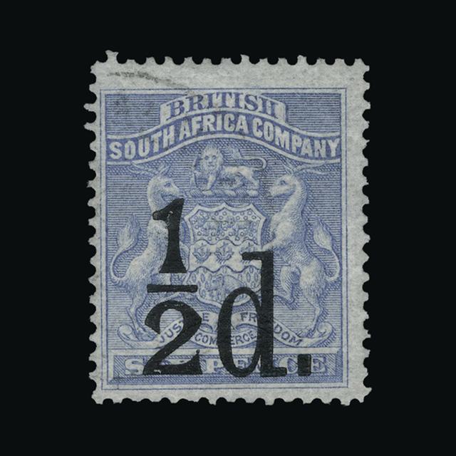 Lot 25607 - rhodesia 1892 -  UPA UPA Auction UPA 92