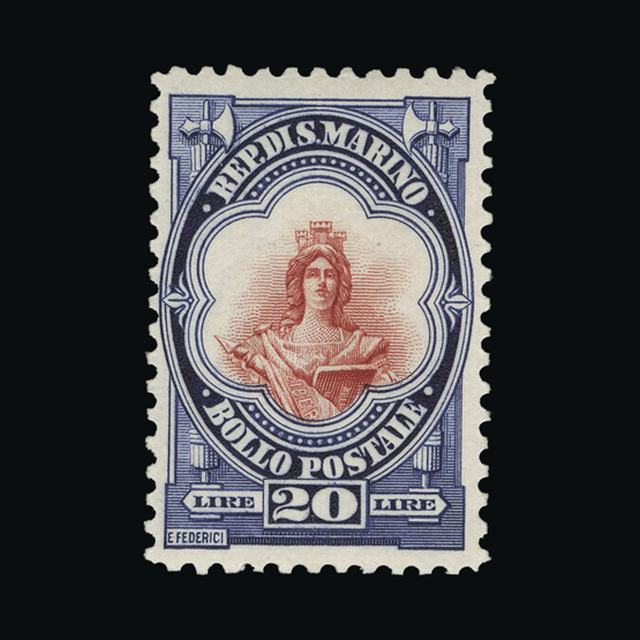 Lot 26407 - San Marino 1929 - UPA UPA Auction UPA 92 Lot 26407 - San Marino 1929 - UPA UPA Auction UPA 92
