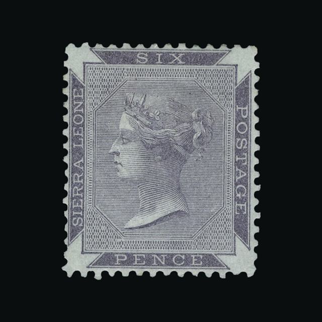 Lot 26794 - sierra leone 1859 - UPA UPA Auction UPA 92 Lot 26794 - sierra leone 1859 - UPA UPA Auction UPA 92