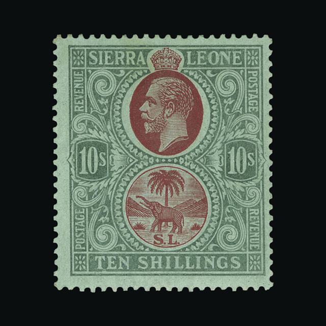 Lot 26885 - sierra leone 1912 -  UPA UPA Auction UPA 92