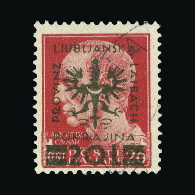 Lot 27060 - slovenia 1944 - UPA UPA Auction UPA 92 Lot 27060 - slovenia 1944 - UPA UPA Auction UPA 92