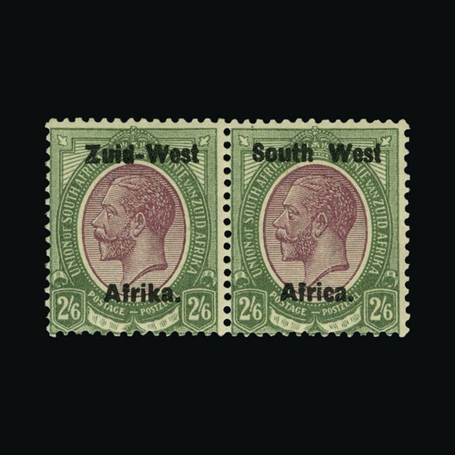 Lot 27660 - south west africa 1923 - UPA UPA Auction UPA 92 Lot 27660 - south west africa 1923 - UPA UPA Auction UPA 92