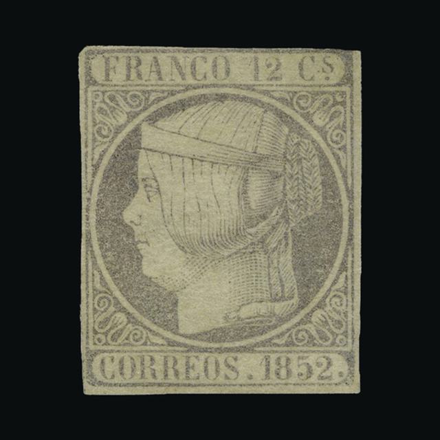 Lot 27854 - Spain 1852 - UPA UPA Auction UPA 92 Lot 27854 - Spain 1852 - UPA UPA Auction UPA 92