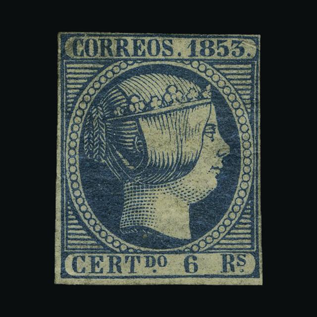 Lot 27860 - Spain 1853 - UPA UPA Auction UPA 92 Lot 27860 - Spain 1853 - UPA UPA Auction UPA 92