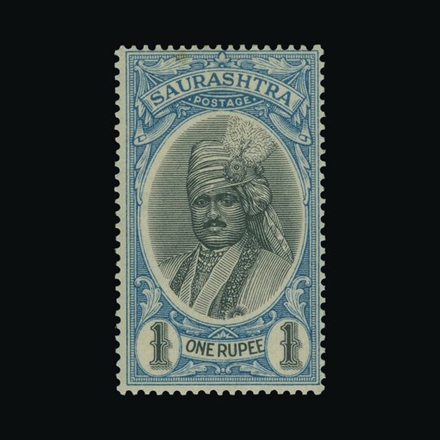 Lot 31273 - India - States - Soruth 1929 - UPA UPA Auction UPA 92 Lot 31273 - India - States - Soruth 1929 - UPA UPA Auction UPA 92