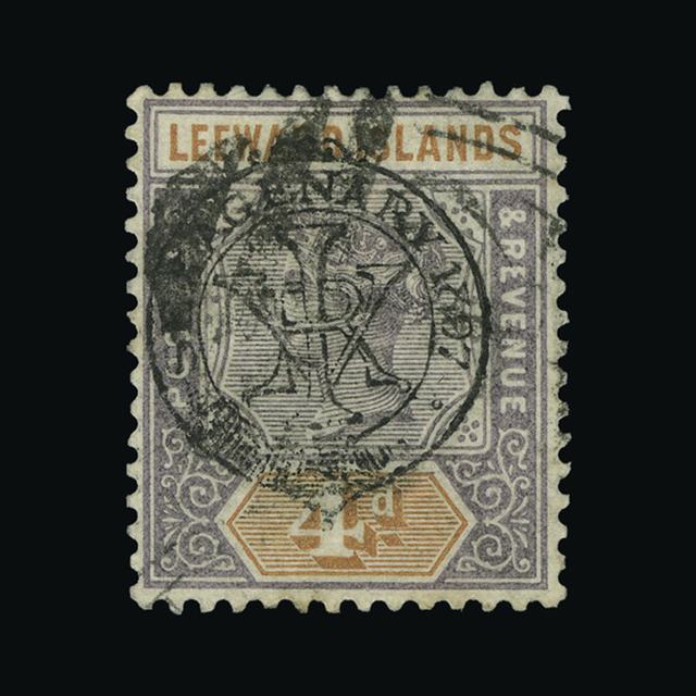 Lot 31333 - leeward islands 1897 - UPA UPA Auction UPA 92 Lot 31333 - leeward islands 1897 - UPA UPA Auction UPA 92