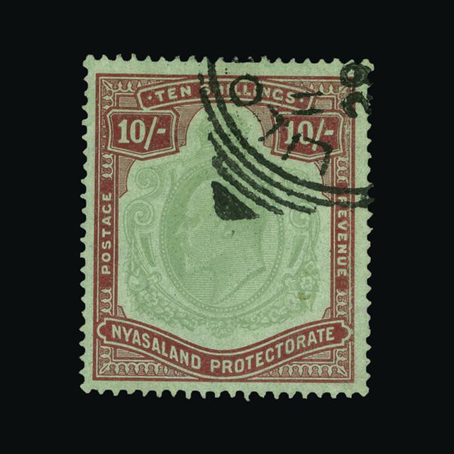 Lot 31501 - nyasaland 1908-11 -  UPA UPA Auction UPA 92