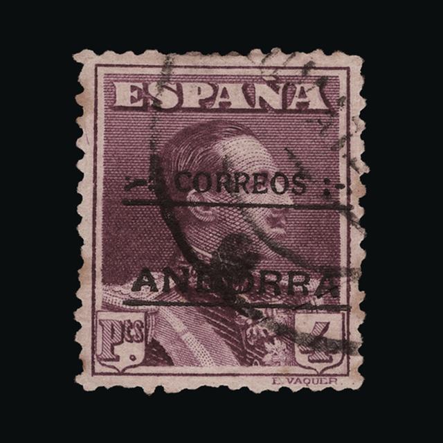 Lot 334 - Andorra - Spanish Post Offices 1928 - UPA UPA Auction UPA 92 Lot 334 - Andorra - Spanish Post Offices 1928 - UPA UPA Auction UPA 92