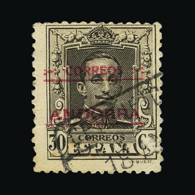 Lot 335 - Andorra - Spanish Post Offices 1928 - UPA UPA Auction UPA 92 Lot 335 - Andorra - Spanish Post Offices 1928 - UPA UPA Auction UPA 92