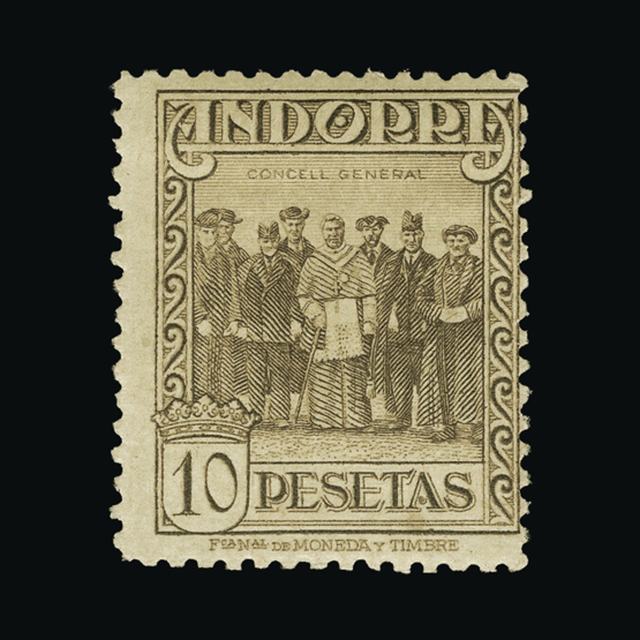 Lot 337 - Andorra - Spanish Post Offices 1929-38 - UPA UPA Auction UPA 92 Lot 337 - Andorra - Spanish Post Offices 1929-38 - UPA UPA Auction UPA 92