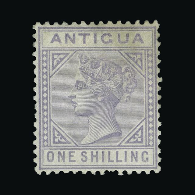 Lot 378 - antigua 1884-87 -  UPA UPA Auction UPA 92