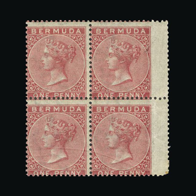 Lot 3792 - Bermuda 1865 -  UPA UPA Auction UPA 92